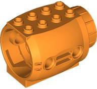 Engine, Large in Orange