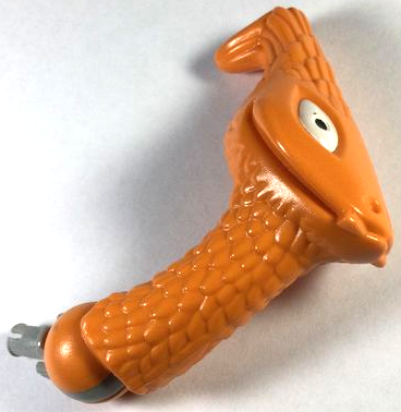 Large Figure Head, Keewop in Orange