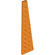 Wedge Plate 12 x 3 Right in Orange