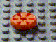 Wheel Hockey Puck, Small in Orange