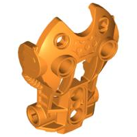 Large Figure Limb Cover / Torso Cover (Toa Inika) in Orange