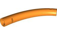 Animal Body Part / Plant, Tail / Neck / Branch / Trunk, Middle Section with Pin Holes in Orange