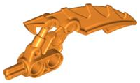 Large Figure Weapon Blade, Mahri Matoran in Orange