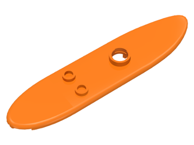 Sports Surfboard [Long] in Orange