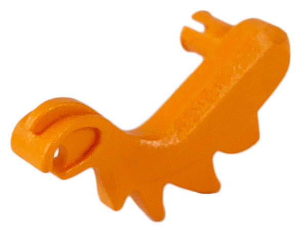 Animal / Creature Body Part, Dinosaur / Dragon Arm, Left in Orange