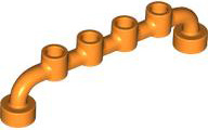 Bar 1 x 6 [Closed Studs] in Orange