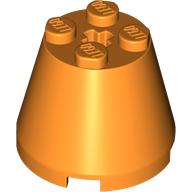 Cone 3 x 3 x 2 in Orange