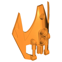 Large Figure Shoulder Cover, Armour, Vorox in Orange