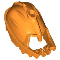 Large Figure Mask Perditus/Sahmad in Orange