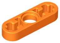 Technic Beam 1 x 3 Thin in Orange