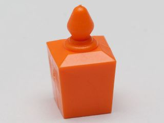 Belville / Scala, Equipment, Bottle Perfume with Square Base in Orange