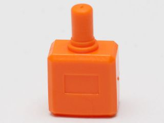 Belville / Scala, Equipment, Bottle Perfume with Rectangle Base in Orange