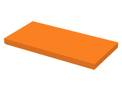 Scala, Tile 3 x 6 in Orange