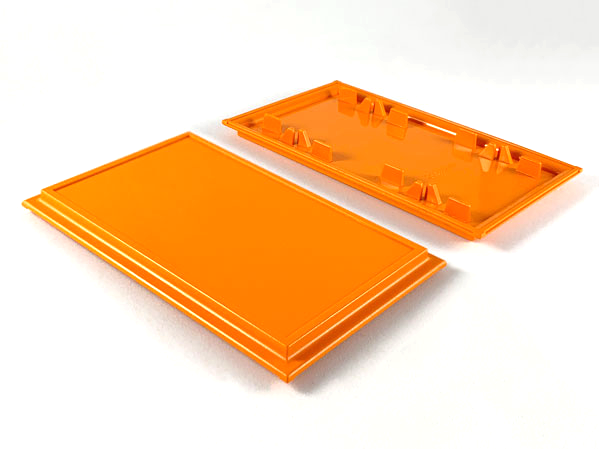 Scala, Building, Wall, Panel 6 x 10 in Orange