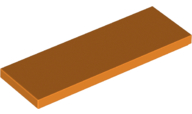 Tile 2 x 6 in Orange