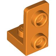 Bracket 1 x 1 - 1 x 2 Inverted in Orange