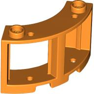 Window Round 3 x 3 x 2 in Orange