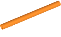Hose Rigid 3mm D. 5L / 4.0cm in Orange