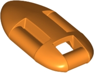 Equipment Lifeguard Float, Hollow Back in Orange