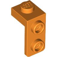 Bracket 1 x 1 - 1 x 2 in Orange