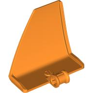 Technic Panel Curved and Bent Angled Left 5 x 4 x 3 #71 in Orange