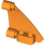 Technic Panel Triangle 5 x 4 Right in Orange