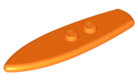 Sports Surfboard Standard in Orange