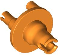 Technic Steering Hub for Portal Axle in Orange