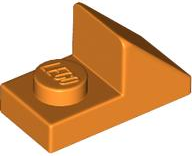 Brick Sloped 45° 2 x 1 with 2/3 Cutout [New Version] in Orange