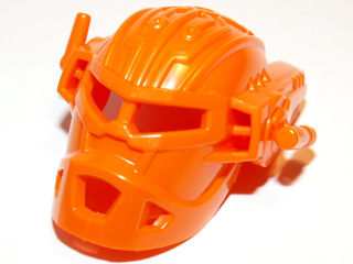 Large Figure Mask, Nex in Orange
