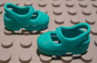 Scala, Shoe Female Sling-Back in Light Turquoise
