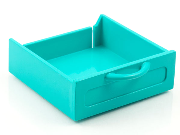 Scala, Cupboard / Drawer Small in Light Turquoise