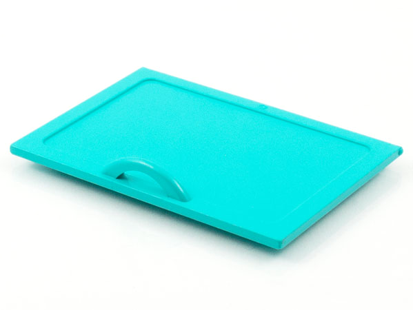 Scala, Door, Cupboard 8 x 6 in Light Turquoise