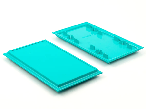 Scala, Building, Wall, Panel 6 x 10 in Light Turquoise