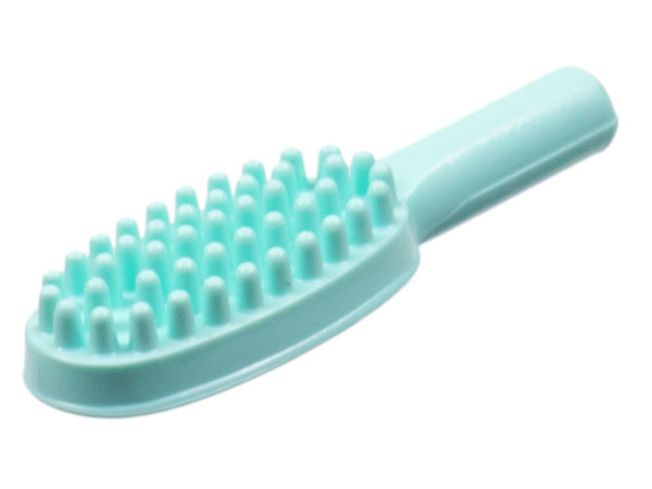 Equipment Hairbrush Short Handle [10mm] in Aqua