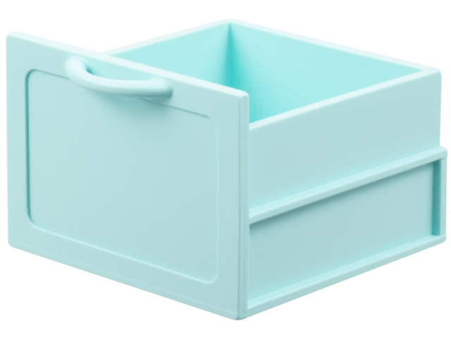 Scala, Cupboard / Drawer, Large in Aqua