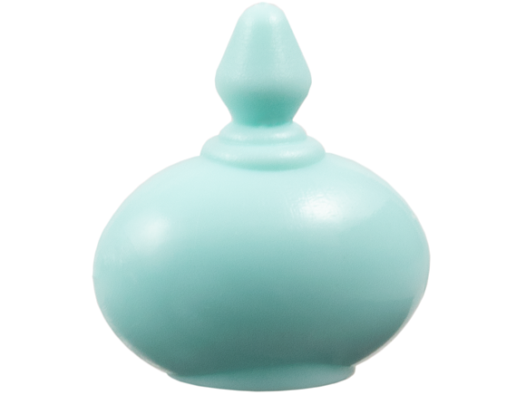 Belville / Scala, Equipment, Bottle Perfume with Oval Base in Aqua