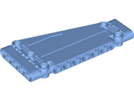 Technic Panel 5 x 11 x 1 Tapered in Medium Blue