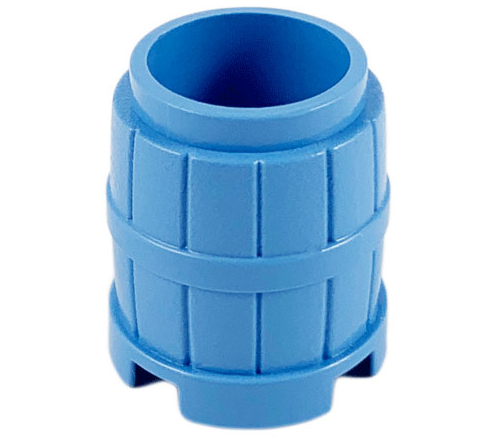 Barrel 2 x 2 x 2 in Medium Blue