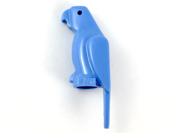 Animal, Bird, Parrot [Plain] in Medium Blue