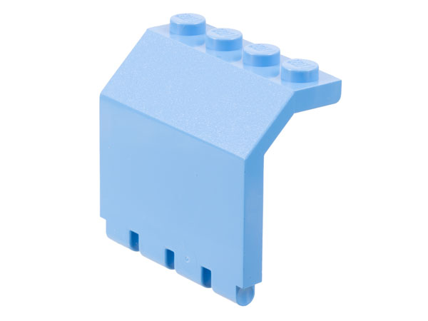 Hinge Panel 2 x 4 x 3 1/3 in Medium Blue