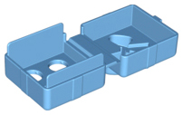 Duplo Present Box in Medium Blue