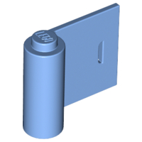 Door 1 x 3 x 2 Right in Medium Blue