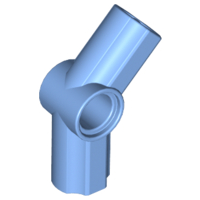 Technic Axle and Pin Connector Angled #4 - 135° in Medium Blue
