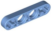 Technic Beam 1 x 4 Thin in Medium Blue