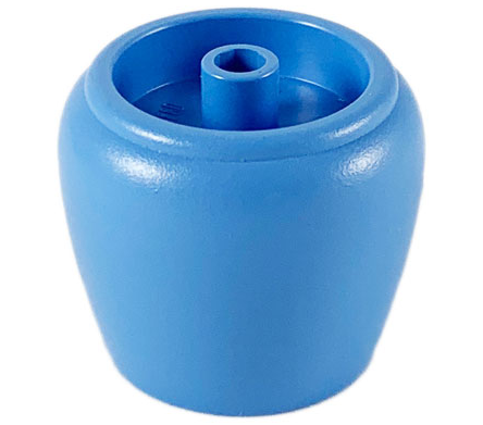 Belville / Scala, Equipment Flower Pot in Medium Blue