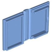 Book 2 x 3 [Plain] in Medium Blue