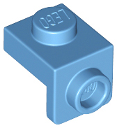 Bracket 1 x 1 - 1 x 1 in Medium Blue