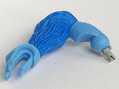 Large Figure Limb, Arm with Pin (Nepol) in Medium Blue