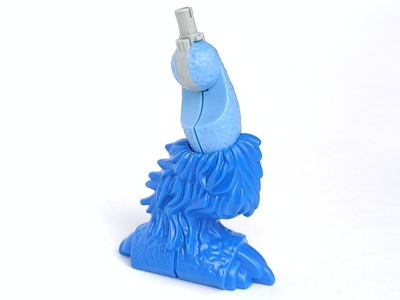 Large Figure Limb, Leg with Pin (Nepol) in Medium Blue